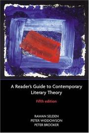 A reader's guide to contemporary literary theory