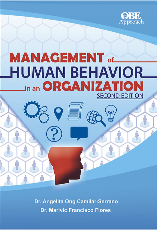 Management of human behavior in an organization