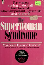 The superwoman syndrome