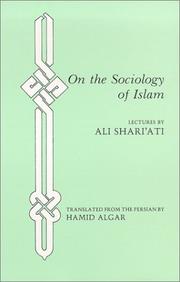 On the sociology of Islam lectures
