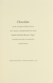 Chocolate and other writings on male homoeroticism