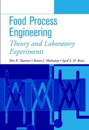 Food process engineering theory and laboratory experiments