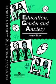 Education, gender, and anxiety