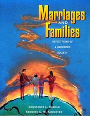 Marriages and families reflections of a gendered society