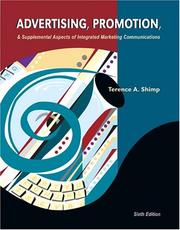 Advertising, promotion & supplemental aspects of integrated marketing communications