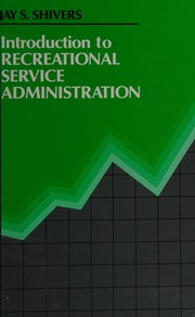 Introduction to recreational services administration