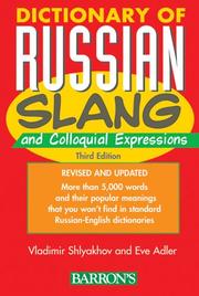 Dictionary of Russian slang & colloquial expressions