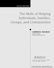 The skills of helping individuals, families, groups and communities