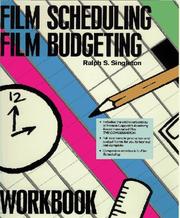 Film scheduling/film budgeting workbook