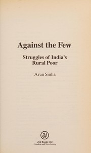 Against the few struggles of India's rural poor