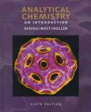 Analytical chemistry an introduction