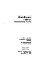 Sociological theory historical and formal