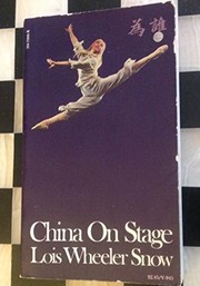 China on stage an American actress in the People's Republic