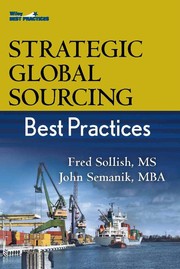 Strategic global sourcing best practices