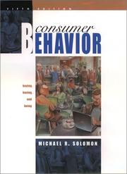Consumer behavior buying, having, and being