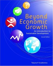Beyond economic growth an introduction to sustainable development