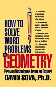 How to solve word problems in geometry