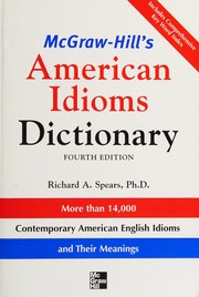 McGraw-Hill's American idioms dictionary