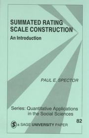 Summated rating scale construction an introduction