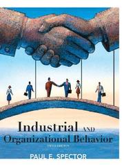 Industrial and organizational psychology research and practice