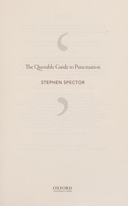 The quotable guide to punctuation