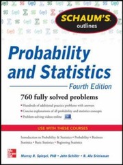 Schaum's outline Probability and statistics