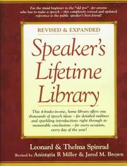 Speaker's lifetime library