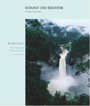 Ecology and behavior Cecie Starr, Ralph Taggart ; Lisa Starr, biology illustrator.