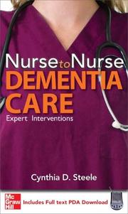 Nurse to nurse. Dementia care