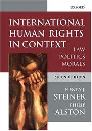 International human rights in context law, politics, morals : text and materials