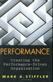 Performance creating the performance-driven organization