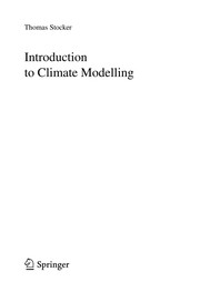 Introduction to climate modelling