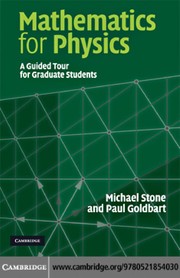 Mathematics for physics a guided tour for graduate students