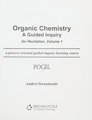Organic chemistry a guided inquiry : for recitation