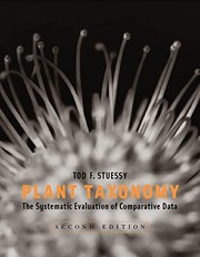 Plant taxonomy the systematic evaluation of comparative data