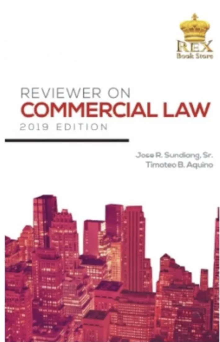 Reviewer on commercial law