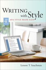 Writing with style APA style made easy