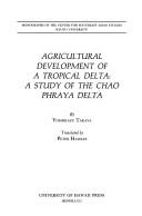 Agricultural development of a tropical delta a study of the Chao Phraya delta