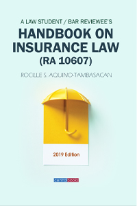 A law student/bar reviewee's handbook in insurance law (RA 10607)