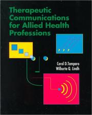 Therapeutic communications for allied health professions