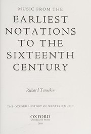 The Oxford history of Western music