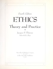 Ethics theory and practice