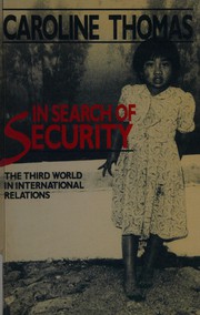In search of security the Third World in international relations