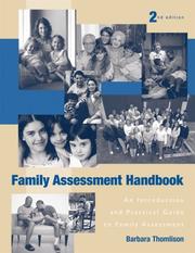 Family assessment handbook an introductory guide to family assessment and intervention