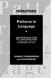 Patterns in language an introduction to language and literary style