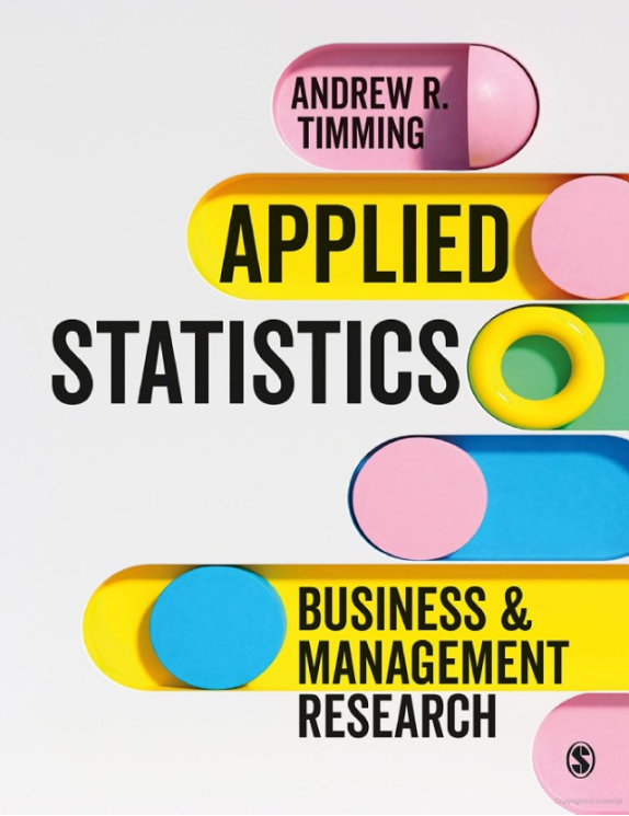 Applied statistics business and management research