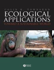 Ecological applications toward a sustainable world