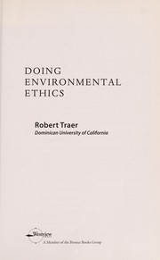 Doing environmental ethics