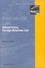 International law United States foreign relations laws
