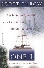 One L the turbulent true story of a first year at Harvard Law School